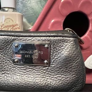 Michael Kors Bags | Michael Kors
Wristlet | Color: Gray/Silver.